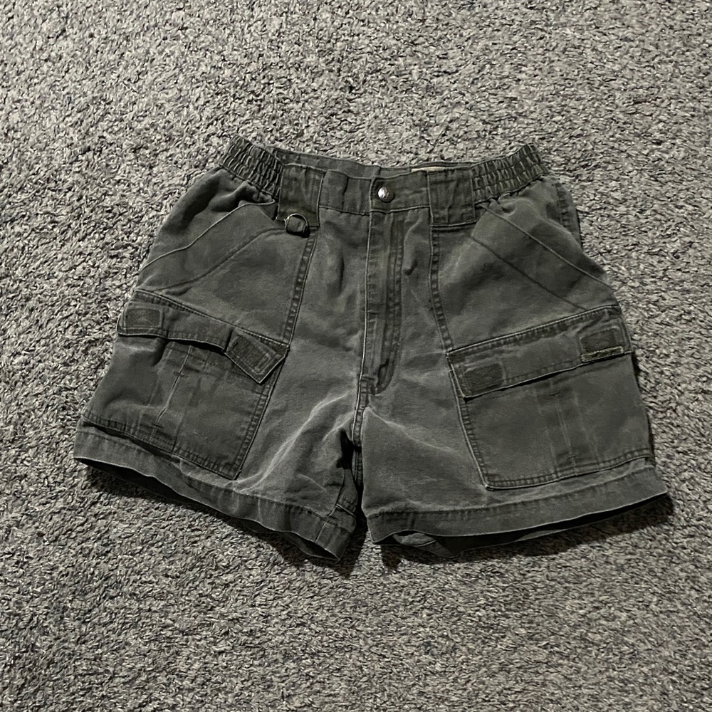 Royal Robbin Dark Gray- Green Cargo Shorts